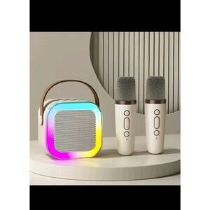 Kids Karaoke Microphone Machine Toy, 3-12 - Color Pink , Beige